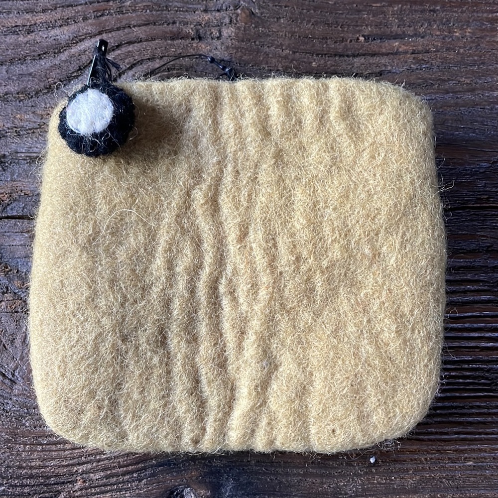 Wool felt fox coin purse NWOT‎ - Picture 3 of 5